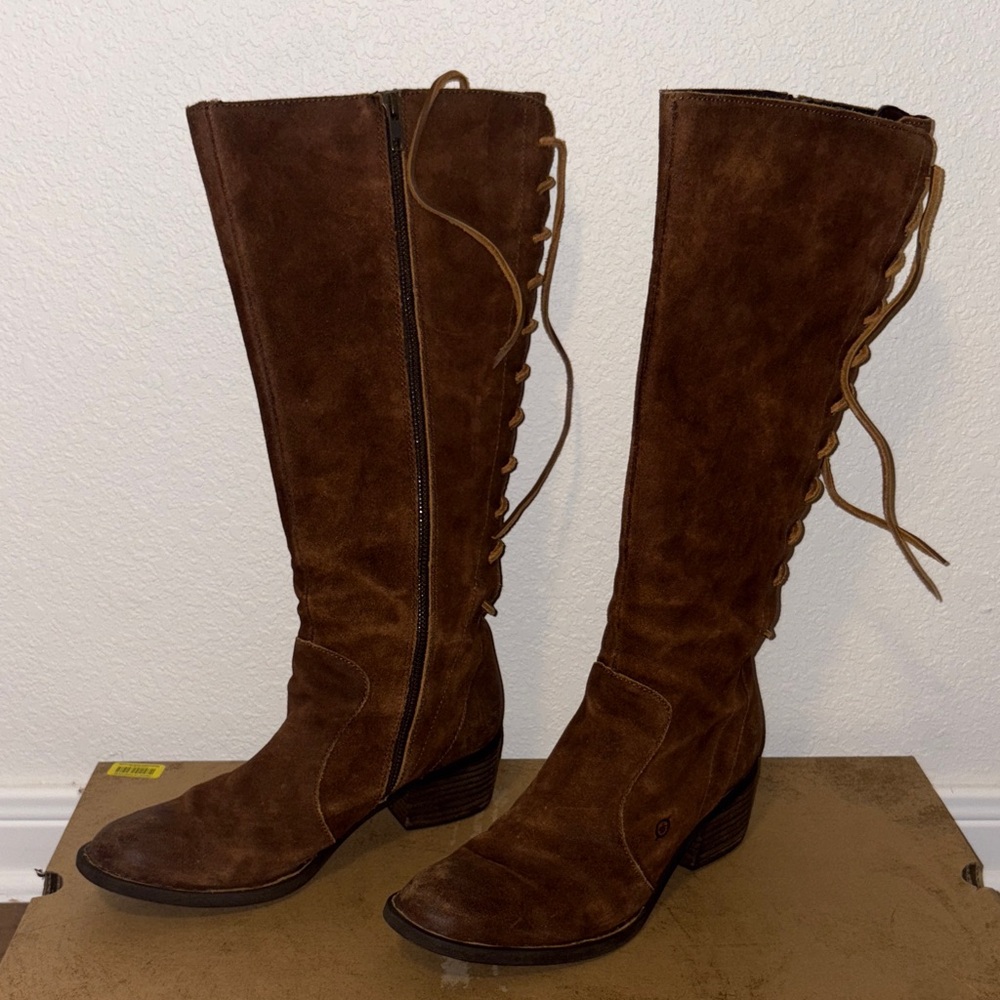 Born Suede Boots- Never Worn